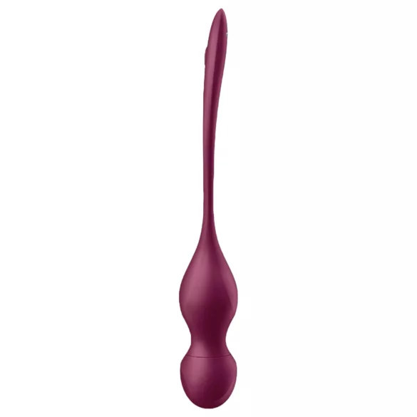 Satisfyer Love Birds Vary - išmanus kegel kamuoliukas - reguliuojamas - raudonas