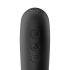 Satisfyer Dual Kiss - Įkraunamas vaginalinis ir klitorinis vibratorius (juodas)