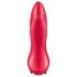 Satisfyer Rotator Plug 1 - perlinis analinis vibratorius (raudonas)