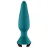 Satisfyer Plug-ilicious 1 - programėle valdoma analinė vibracija (žalia)