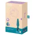 Satisfyer Plug-ilicious 1 - programėle valdoma analinė vibracija (žalia)