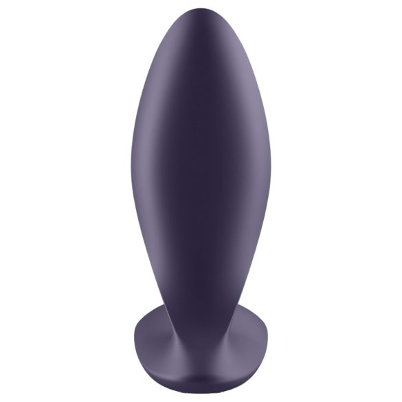 Satisfyer Power Plug - analinis vibruojantis kaištis - violetinis