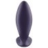 Satisfyer Power Plug - analinis vibruojantis kaištis - violetinis