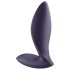 Satisfyer Power Plug - analinis vibruojantis kaištis - violetinis