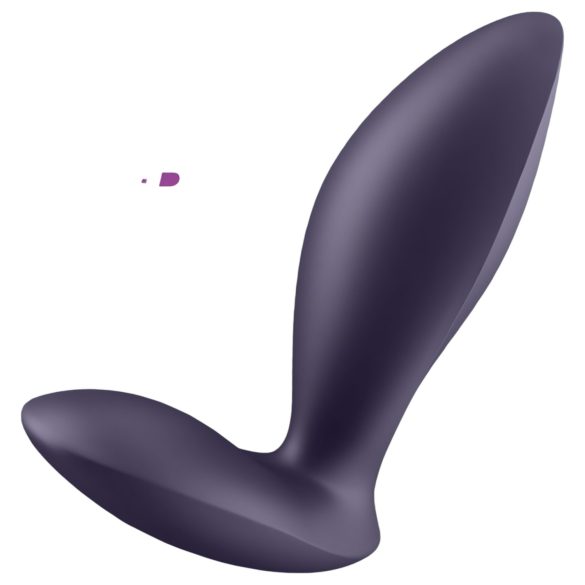 Satisfyer Power Plug - analinis vibruojantis kaištis - violetinis