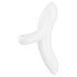 Satisfyer Bold Lover - įkraunamas, vandeniui atsparus piršto vibratorius (baltas)