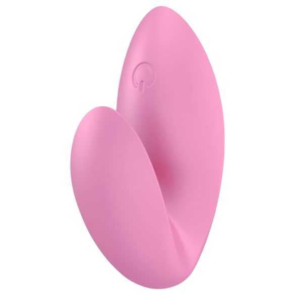 Satisfyer Love Riot - įkraunamas, vandeniui atsparus pirštų vibratorius (rožinis)