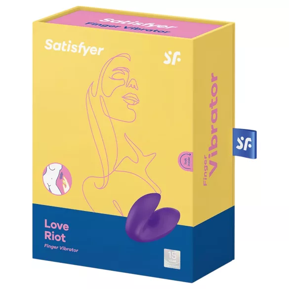 Satisfyer Love Riot - pirštų vibratorius