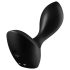 Satisfyer Backdoor Lover - įkraunamas, vandeniui atsparus analinis vibratorius (juoda)