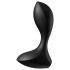 Satisfyer Backdoor Lover - įkraunamas, vandeniui atsparus analinis vibratorius (juoda)