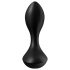 Satisfyer Backdoor Lover - įkraunamas, vandeniui atsparus analinis vibratorius (juoda)