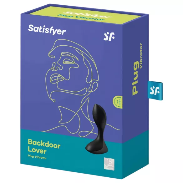 Satisfyer Backdoor Lover - analinis vibratorius - įkraunamas, atsparus vandeniui