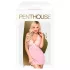 Penthouse Sweet & Spicy - nėriniuotas apatinis komplektas su antkakliu - rožinis - M/L