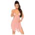 Penthouse Sweet Beast - babydoll rinkinys moterims - rožinis - M/L