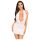 Penthouse Heart Rob - halter suknelė ir stringai (balta) - L/XL