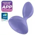Satisfyer Sweet Seal - programėle valdomas analinis vibratorius (violetinis)