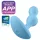 Satisfyer Deep Diver - analinis vibratorius - išmanusis - mėlynas