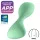 Satisfyer Trendsetter - programėle valdomas analinis vibratorius (žalias)