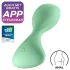 Satisfyer Trendsetter - programėle valdomas analinis vibratorius (žalias)