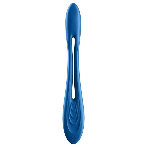 Satisfyer Elastic Game - porų vibratorius - lankstus, įkraunamas - mėlynas