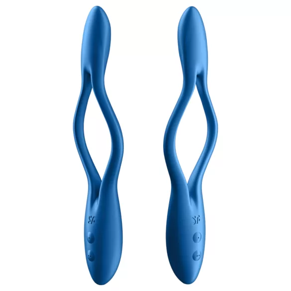 Satisfyer Elastic Game - porų vibratorius - lankstus, įkraunamas - mėlynas