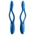 Satisfyer Elastic Game - porų vibratorius - lankstus, įkraunamas - mėlynas
