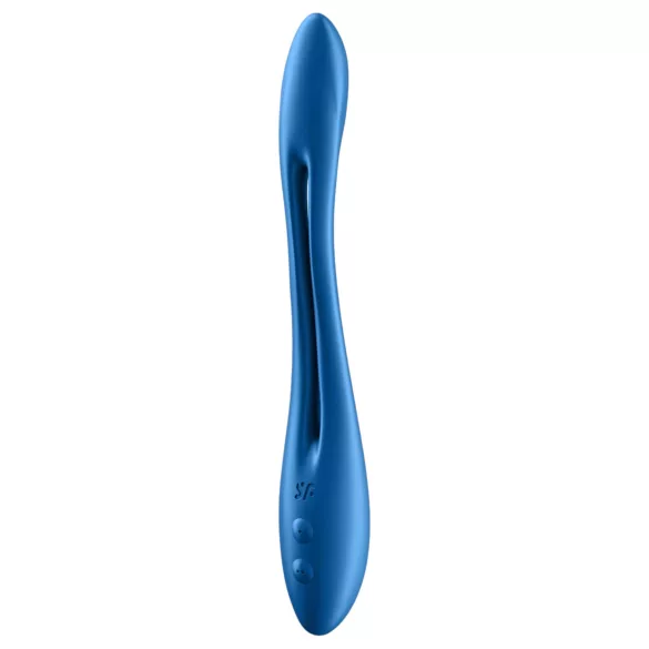 Satisfyer Elastic Game - porų vibratorius - lankstus, įkraunamas - mėlynas