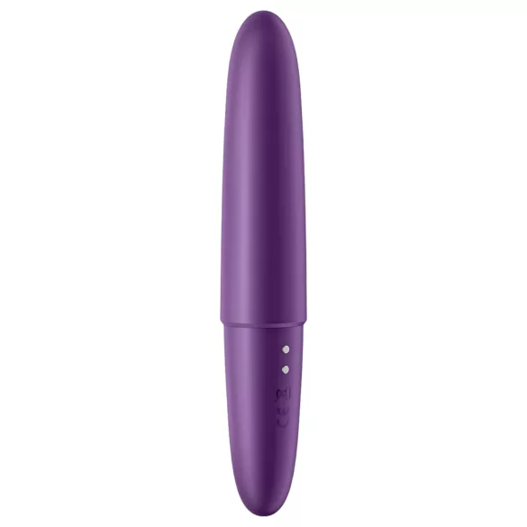 Satisfyer - kulkos vibratorius - įkraunamas, vandeniui atsparus, violetinis