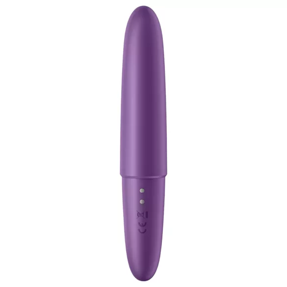Satisfyer - kulkos vibratorius - įkraunamas, vandeniui atsparus, violetinis