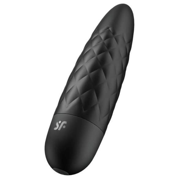 Satisfyer Ultra Power Bullet 5 - vandeniui atsparus vibratorius (juodas)