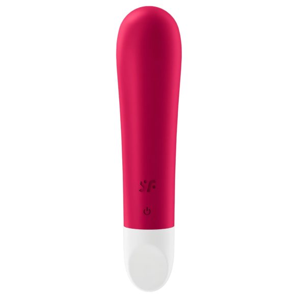 Satisfyer - kulka vibratorius - įkraunamas, atsparus vandeniui - raudonas