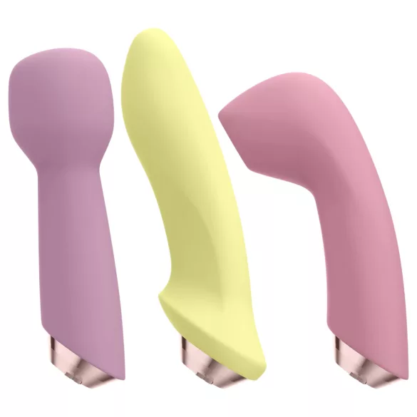 Satisfyer Marvelous Four - vibratorių rinkinys 4 dalių - įkraunamas