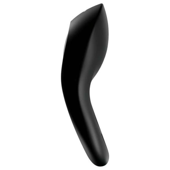 Satisfyer Legendary Duo - vibruojantis penio žiedas - įkraunamas - juodas