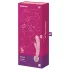 Satisfyer Triple Lover - G taško ir klitorio vibratorius - rožinis