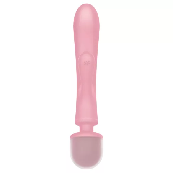 Satisfyer Triple Lover - G taško ir klitorio vibratorius - rožinis