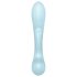 Satisfyer Triple Oh - įkraunamas vibratorius su švelniu klitorio stimuliatoriumi (mėlynas)