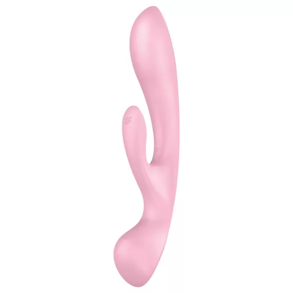 Satisfyer Triple Oh - klitorio ir G taško vibratorius - įkraunamas - rožinis