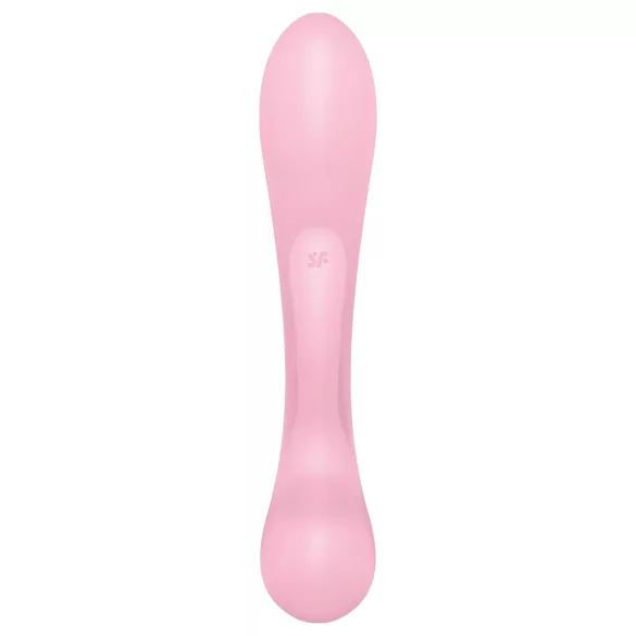 Satisfyer Triple Oh - klitorio ir G taško vibratorius - įkraunamas - rožinis