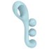 Satisfyer Tri Ball 2 - multifunkcinis vibratorius - mėtų spalvos