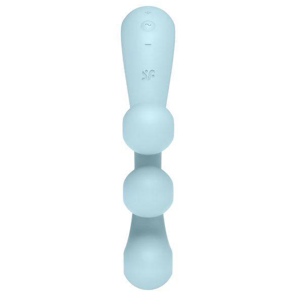 Satisfyer Tri Ball 2 - multifunkcinis vibratorius - mėtų spalvos