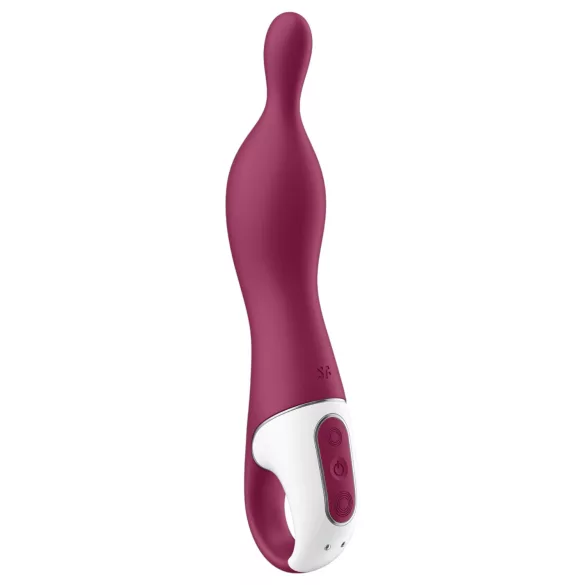 Satisfyer A-Mazing 1 - vibratorius A taško - įkraunamas - raudonas