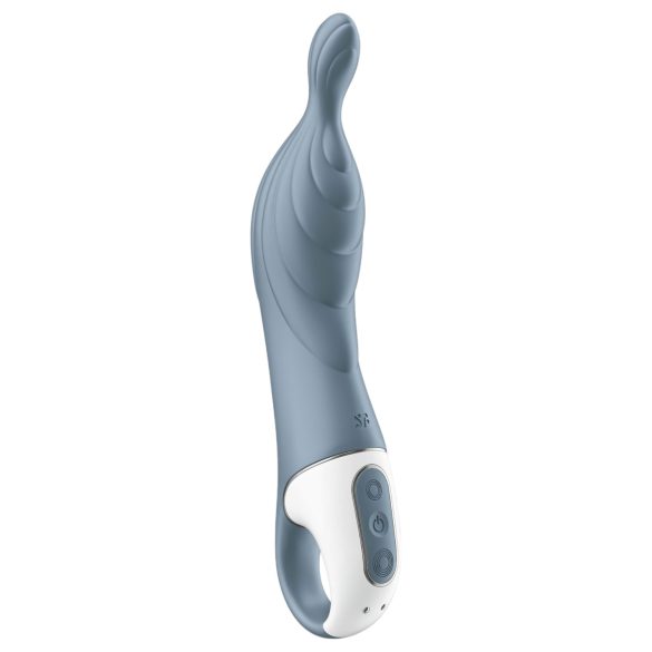 Satisfyer A-Mazing 2 – įkraunamas A taško vibratorius (pilkas)