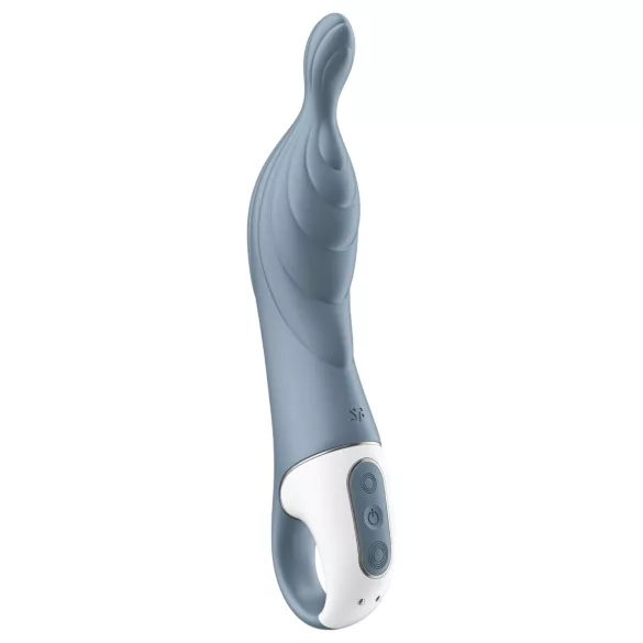 Satisfyer A-Mazing 2 – įkraunamas A taško vibratorius (pilkas)