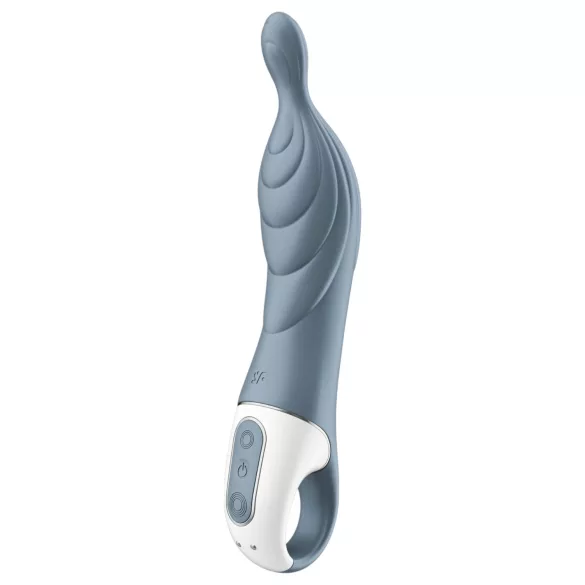 Satisfyer A-Mazing 2 – įkraunamas A taško vibratorius (pilkas)