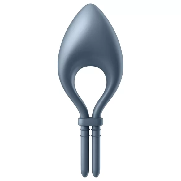 Satisfyer Bullseye - programėle valdoma vibruojanti penio mova vyrams (pilka)
