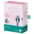Satisfyer Bullseye - programėle valdoma vibruojanti penio mova vyrams (pilka)