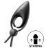 Satisfyer Sniper - įkraunama vibruojanti penio žiedas (juoda)