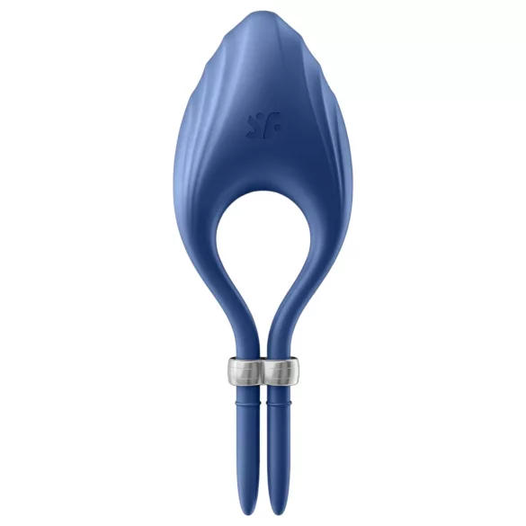 Satisfyer Duelist - vibruojantis penio žiedas - įkraunamas - mėlynas