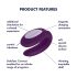 Satisfyer Partner Box 1 - Išmanus poros vibratorių rinkinys (2 dalių)