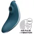 Satisfyer Vulva Lover 1 - klitorio stimuliatorius su oro bangomis - mėlynas